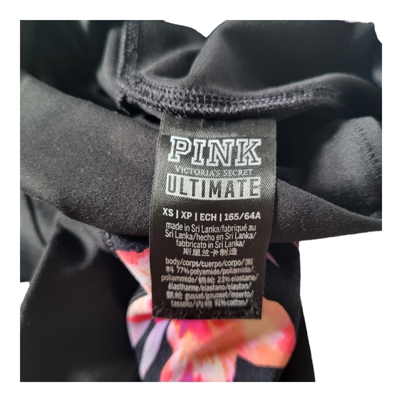 PINK - Victorias Secret Ultimate Tropical Medium Waist Leggings XS - Picture 7 of 11
